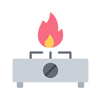 اجاق گاز،بخاری،لوازم گازسوز